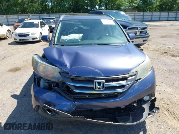 2013 Honda CR-V EX-L with VIN 2HKRM4H73DH634299, listed as a IAAI auction lot 42319666 with 108,689 mi miles and . Bid and sale history available at DreamBid. Image 12.