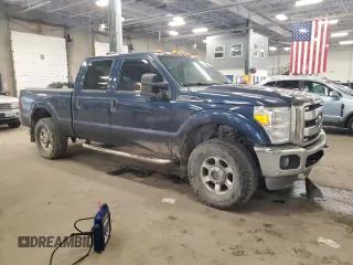 2013 Ford F-250 XL with VIN 1FT7W2B64DEB25764, listed as a Copart auction lot 60490365 with 240,846 mi miles and Salvage title. Bid and sale history available at DreamBid. Image 4.