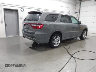 2022 Dodge Durango GT with VIN 1C4RDJDG0NC183169, listed as a IAAI auction lot 41906679 with 33,386 mi miles and . Bid and sale history available at DreamBid. Image 4.