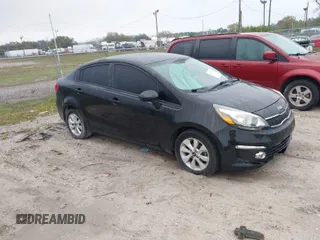 2017 Kia Rio EX with VIN KNADN4A30H6007202, listed as a IAAI auction lot 41621965 with 94,213 mi miles. Bid and sale history available at carsss.com. Image 1.
