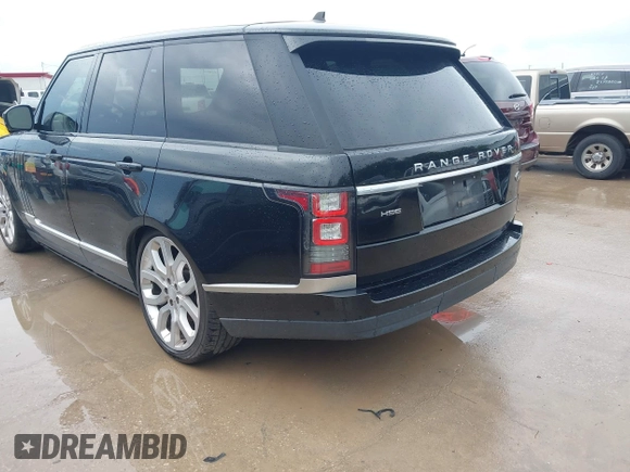 2015 Land Rover Range Rover HSE with VIN SALGS2VF0FA232420, listed as a IAAI auction lot 42482614 with 130,377 mi miles and . Bid and sale history available at DreamBid. Image 3.