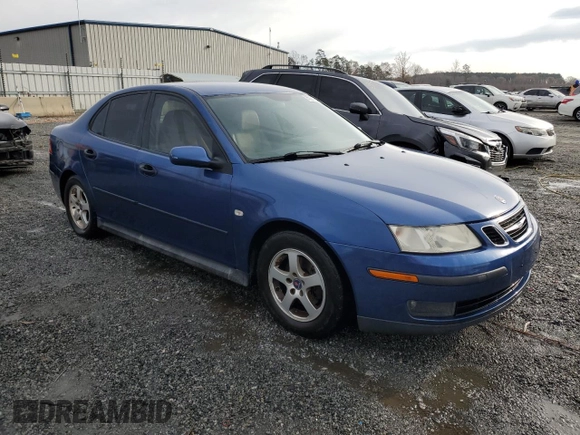 2003 Saab 9-3 Linear z VIN YS3FB45S631059194, wystawiony jako Copart lot #85081184 z przebiegiem 166 623 mil mil oraz Szkoda całkowita • Salvage title. Historia ofert i sprzedaży dostępna na DreamBid. Obrazek 4.