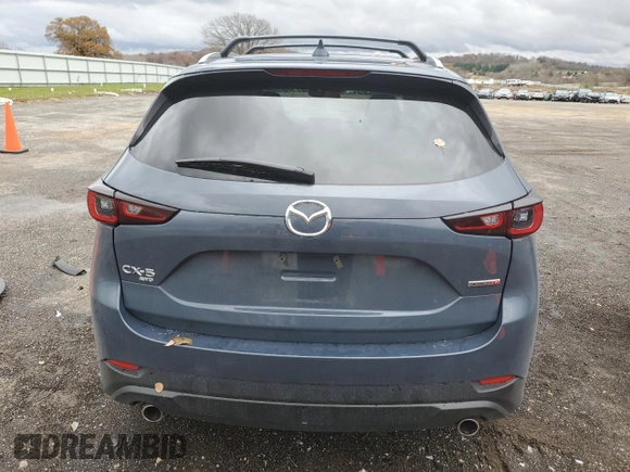 2024 Mazda CX-5 S Carbon Edition with VIN JM3KFBCL9R0471285, listed as a Copart auction lot 79424864 with Not Provided miles and Salvage Title. Bid and sale history available at DreamBid. Image 6.