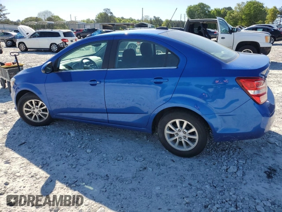 2020 Chevrolet Sonic LT with VIN 1G1JD5SB0L4143119, listed as a Copart auction lot 53456455 with 46,462 mi miles and Salvage title. Bid and sale history available at DreamBid. Image 2.