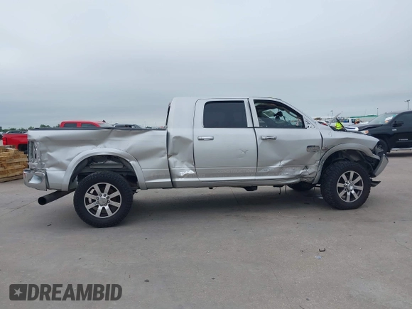 2013 Ram 2500 Longhorn with VIN 3C6UR5PL3DG542920, listed as a IAAI auction lot 42298466 with Not provided miles and . Bid and sale history available at DreamBid. Image 13.
