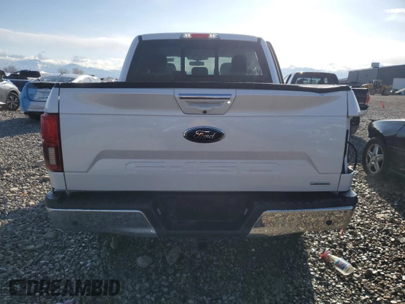 2018 Ford F-150 XL with VIN 1FTEW1EG7JFC17527, listed as a Copart auction lot 50930195 with 130,661 mi miles and Salvage title. Bid and sale history available at DreamBid. Image 6.
