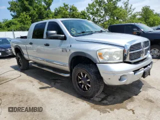 2007 Dodge Ram 2500 SLT with VIN 3D7KS29C47G752890, listed as a Copart auction lot 61488364 with 215,365 mi miles and Salvage Title. Bid and sale history available at carsss.com. Image 4.