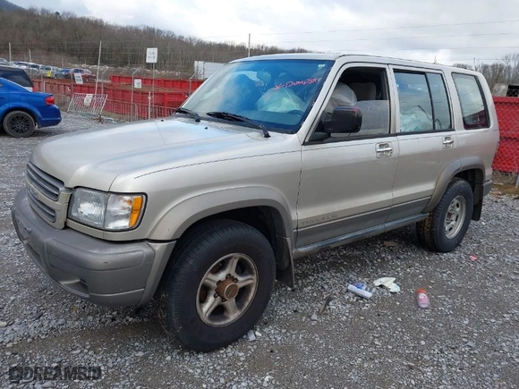 2000 Isuzu Trooper S with VIN JACDS58X5Y7J16368, listed as a IAAI auction lot 41020912 with 292,052 mi miles. Bid and sale history available at carsss.com. Image 2.