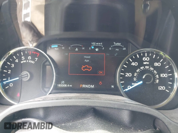 2018 Ford F-150 XL with VIN 1FTEW1EG7JKE76476, listed as a IAAI auction lot 42575219 with 183,308 mi miles and . Bid and sale history available at DreamBid. Image 7.
