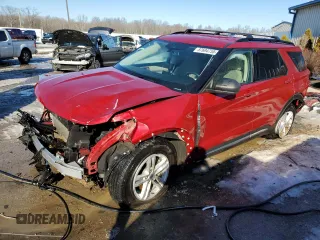 2020 Ford Explorer XLT with VIN 1FMSK8DH4LGB36382, listed as a Copart auction lot 87694755 with 78,110 mi miles and Non Repairable. Bid and sale history available at carsss.com. Image 1.