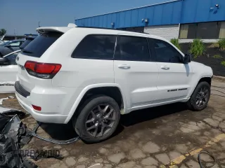 2021 Jeep Grand Cherokee Limited with VIN 1C4RJFBG1MC676253, listed as a Copart auction lot 60130405 with 24,150 mi miles and Salvage title. Bid and sale history available at DreamBid. Image 3.