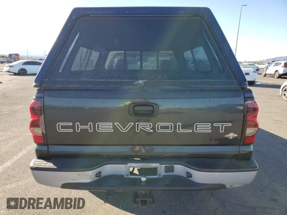 2004 Chevrolet Silverado 1500 Work Truck with VIN 1GCEC14X24Z244860, listed as a Copart auction lot 88584065 with 115,264 mi miles and Salvage Title. Bid and sale history available at carsss.com. Image 6.