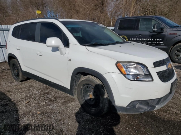 2012 Chevrolet Orlando 1LT z VIN KL77P2EM3CK586541, wystawiony jako Copart lot #49203245 z przebiegiem 121 436 mil mil oraz Tytuł czysty. Historia ofert i sprzedaży dostępna na DreamBid. Obrazek 4.