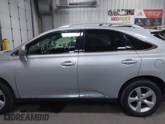 2010 Lexus RX 350 with VIN 2T2BK1BA0AC048793, listed as a IAAI auction lot 41839094 with 155,270 mi miles and . Bid and sale history available at carsss.com. Image 15.