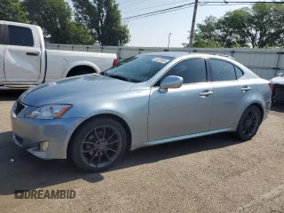 2008 Lexus IS 250 with VIN JTHBK262382058612, listed as a Copart auction lot 64875925 with 167,990 mi miles and Clean title. Bid and sale history available at DreamBid. Image 1.