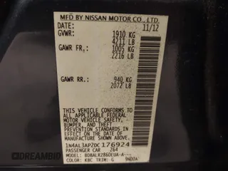 2013 Nissan Altima SL z VIN 1N4AL3AP2DC176924, wystawiony jako IAAI lot #42334205 z przebiegiem 254 571 mil mil oraz . Historia ofert i sprzedaży dostępna na DreamBid. Obrazek 9.