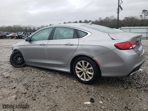 2015 Chrysler 200 C with VIN 1C3CCCCG0FN510234, listed as a Copart auction lot 44446825 with 48,276 mi miles and Salvage Title. Bid and sale history available at carsss.com. Image 2.