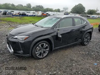 2021 Lexus UX 250h z VIN JTHP9JBH4M2052480, wystawiony jako Copart lot #59948845 z przebiegiem 22 033 mil mil oraz Szkoda całkowita • Salvage title. Historia ofert i sprzedaży dostępna na DreamBid. Obrazek 1.
