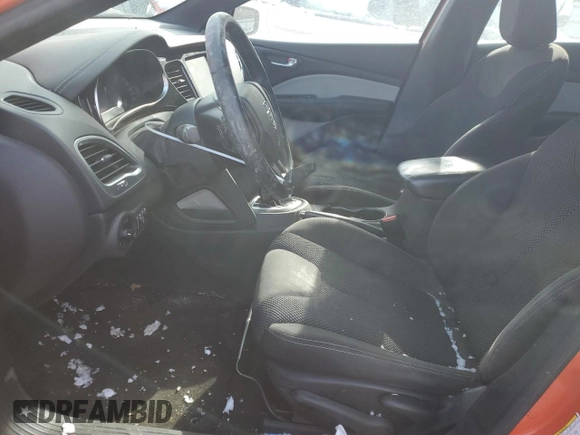 2015 Dodge Dart SXT with VIN 1C3CDFBB8FD320384, listed as a Copart auction lot 89358485 with 99,512 mi miles and Salvage Title. Bid and sale history available at carsss.com. Image 7.