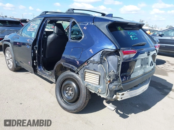 2022 Toyota RAV4 XLE Premium with VIN 2T3C1RFV2NW191537, listed as a IAAI auction lot 42245715 with 72,307 mi miles and . Bid and sale history available at DreamBid. Image 3.