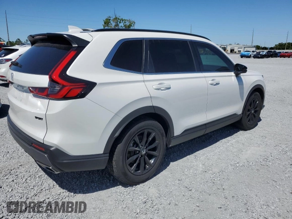 2024 Honda CR-V Sport-L with VIN 5J6RS5H80RL000451, listed as a Copart auction lot 50125195 with 17,281 mi miles and Salvage Title. Bid and sale history available at DreamBid. Image 3.