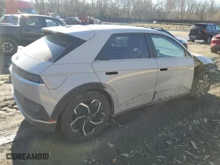 2023 Hyundai IONIQ 5 SE Standard Range with VIN KM8KM4AB5PU166677, listed as a Copart auction lot 42814625 with 68,270 mi miles and Salvage Title. Bid and sale history available at carsss.com. Image 3.