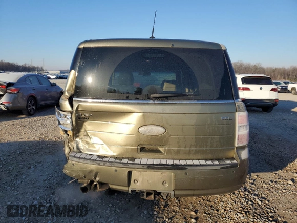 2012 Ford Flex SEL with VIN 2FMGK5CCXCBD07895, listed as a Copart auction lot 41585715 with 267,270 mi miles and Salvage Title. Bid and sale history available at carsss.com. Image 6.