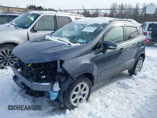 2022 Ford EcoSport SE with VIN MAJ6S3GL0NC466609, listed as a IAAI auction lot 41354232 with 16,757 mi miles and . Bid and sale history available at carsss.com. Image 20.