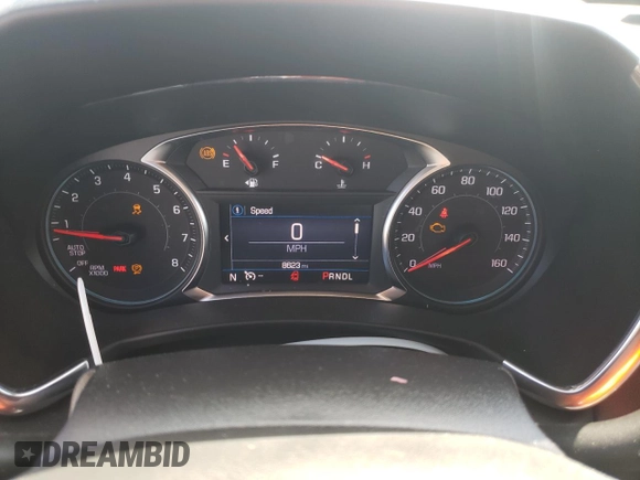 2023 Chevrolet Equinox LT with VIN 3GNAXUEG9PS113663, listed as a Copart auction lot 56012365 with 8,623 mi miles and Salvage title. Bid and sale history available at DreamBid. Image 9.