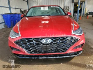 2021 Hyundai Sonata SEL with VIN KMHL64JA6MA146098, listed as a Copart auction lot 51023175 with 112,001 mi miles and Salvage Title. Bid and sale history available at carsss.com. Image 5.