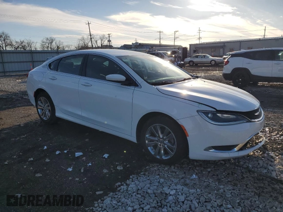 2016 Chrysler 200 Limited with VIN 1C3CCCAB9GN147585, listed as a Copart auction lot 48114055 with 50,268 mi miles and Salvage Title. Bid and sale history available at carsss.com. Image 4.