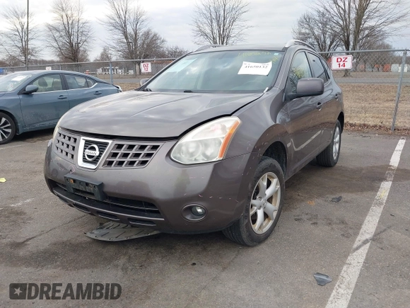 2008 Nissan Rogue SL with VIN JN8AS58V38W103180, listed as a IAAI auction lot 41650132 with 174,836 mi miles and . Bid and sale history available at DreamBid. Image 2.