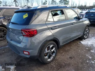 2022 Hyundai Venue Limited with VIN KMHRC8A36NU133802, listed as a IAAI auction lot 41496145 with 15,536 mi miles and . Bid and sale history available at DreamBid. Image 4.