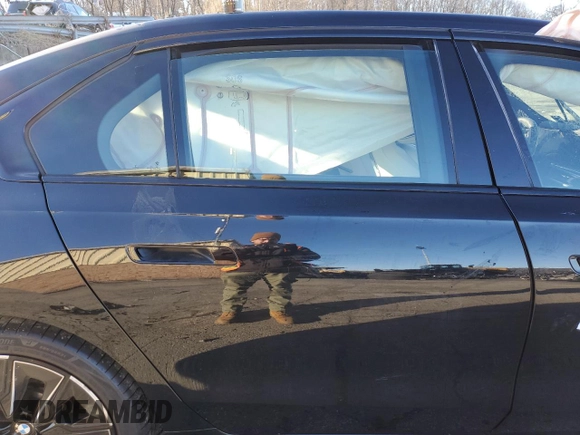 2023 BMW 7 Series 760i xDrive with VIN WBA33EJ0XPCM80117, listed as a Copart auction lot 84407104 with Not provided miles and Salvage title. Bid and sale history available at DreamBid. Image 10.