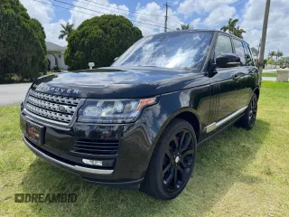 2017 Land Rover Range Rover z VIN SALGS2FE8HA328868, wystawiony jako Copart lot #52242765 z przebiegiem 88 728 mil mil oraz Czysty tytuł • Clean title. Historia ofert i sprzedaży dostępna na DreamBid. Obrazek 1.