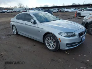 2014 BMW 5 Series 535i xDrive with VIN WBA5B3C52ED537121, listed as a IAAI auction lot 41678763 with 126,979 mi miles and . Bid and sale history available at carsss.com. Image 1.