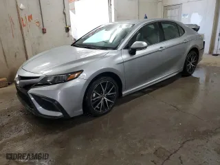 2023 Toyota Camry SE with VIN 4T1G11AK9PU152245, listed as a Copart auction lot 50612965 with 16,552 mi miles and Salvage Title. Bid and sale history available at carsss.com. Image 1.
