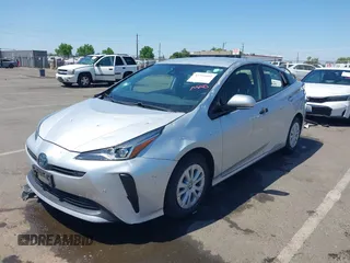 2020 Toyota Prius L Eco with VIN JTDKARFU0L3109212, listed as a IAAI auction lot 42356801 with 81,478 mi miles and . Bid and sale history available at DreamBid. Image 6.