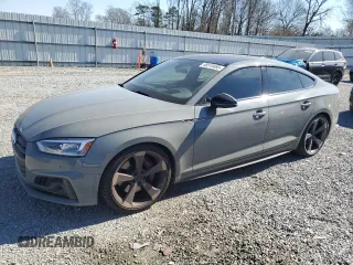 2019 Audi S5 Sportback Prestige z VIN WAUC4CF54KA016766, wystawiony jako Copart lot #46515465 z przebiegiem 79 978 mil mil oraz Szkoda całkowita • Salvage title. Historia ofert i sprzedaży dostępna na DreamBid. Obrazek 1.