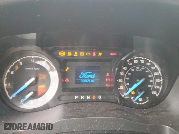 2021 Ford Ranger XL with VIN 1FTER4EH2MLD24086, listed as a Copart auction lot 53750685 with 32,069 mi miles and Salvage Title. Bid and sale history available at carsss.com. Image 9.