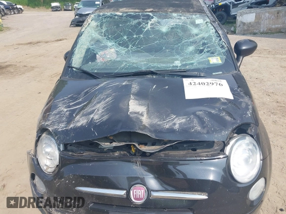 2013 FIAT 500 Pop with VIN 3C3CFFDR5DT560049, listed as a IAAI auction lot 42402976 with 105,731 mi miles and . Bid and sale history available at DreamBid. Image 6.