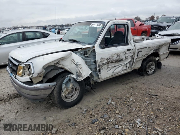 1997 Ford Ranger XLT z VIN 1FTCR10A3VUC22520, wystawiony jako Copart lot #81177974 z przebiegiem 393 990 mil mil oraz Szkoda całkowita • Salvage title. Historia ofert i sprzedaży dostępna na DreamBid. Obrazek 1.