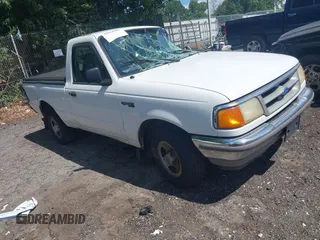 1996 Ford Ranger XL with VIN 1FTCR10AXTUA92751, listed as a IAAI auction lot 42634396 with 122,618 mi miles and . Bid and sale history available at DreamBid. Image 1.