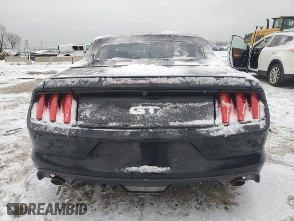 2017 Ford Mustang GT Premium with VIN 1FATP8FF0H5213666, listed as a Copart auction lot 42120475 with 69,616 mi miles and Salvage title. Bid and sale history available at DreamBid. Image 6.