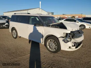2013 Ford Flex SEL with VIN 2FMGK5C8XDBD05206, listed as a Copart auction lot 76475874 with 687,158 mi miles and Salvage Title. Bid and sale history available at carsss.com. Image 4.