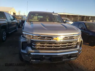 2024 Chevrolet Silverado 1500 LTZ with VIN 1GCUDGE8XRZ155256, listed as a Copart auction lot 79850884 with 33,328 mi miles and Salvage Title. Bid and sale history available at DreamBid. Image 5.