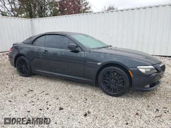 2010 BMW 6 Series 650i z VIN WBAEB5C57AC224979, wystawiony jako Copart lot #80849124 z przebiegiem 157 782 mil mil oraz Czysty tytuł • Clean title. Historia ofert i sprzedaży dostępna na DreamBid. Obrazek 4.