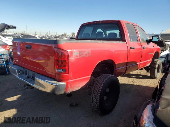 2005 Dodge Ram 2500 SLT with VIN 3D7KS28C55G715779, listed as a Copart auction lot 81310094 with 257,427 mi miles and Salvage Title. Bid and sale history available at carsss.com. Image 3.