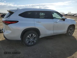 2023 Toyota Highlander L with VIN 5TDKDRBH0PS527435, listed as a Copart auction lot 55776425 with 24,944 mi miles and Salvage title. Bid and sale history available at DreamBid. Image 3.