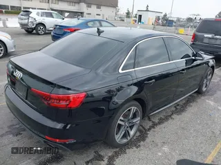 2017 Audi A4 Premium Plus with VIN WAULNAF41HN057768, listed as a IAAI auction lot 41483770 with 81,049 mi miles. Bid and sale history available at carsss.com. Image 4.